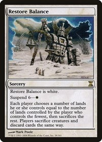 Restore Balance [Time Spiral] | Fandemonia Ltd