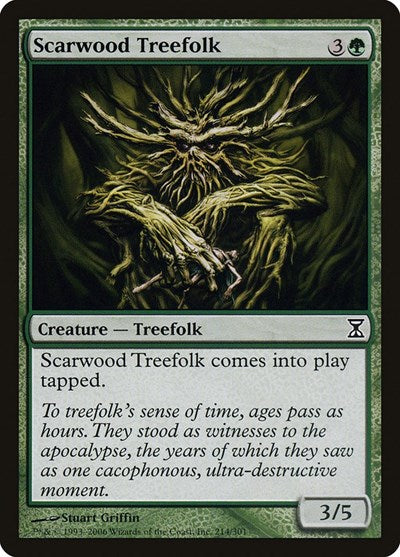 Scarwood Treefolk [Time Spiral] | Fandemonia Ltd