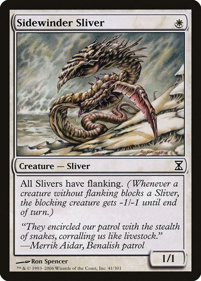 Sidewinder Sliver [Time Spiral] | Fandemonia Ltd