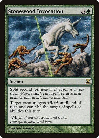 Stonewood Invocation [Time Spiral] | Fandemonia Ltd