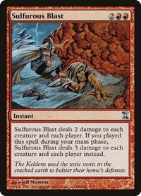 Sulfurous Blast [Time Spiral] | Fandemonia Ltd