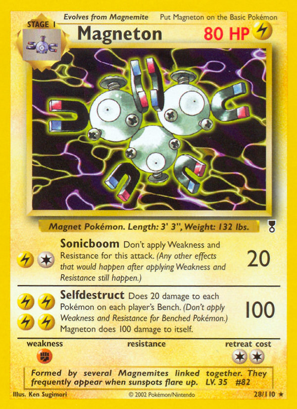 Magneton (28/110) [Legendary Collection] | Fandemonia Ltd