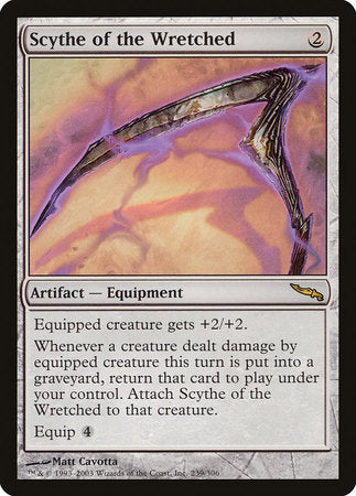 Scythe of the Wretched [Mirrodin] | Fandemonia Ltd