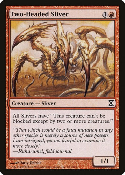 Two-Headed Sliver [Time Spiral] | Fandemonia Ltd