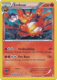 Emboar (26/149) (Cosmos Holo) (Blister Exclusive) [Black & White: Boundaries Crossed] | Fandemonia Ltd