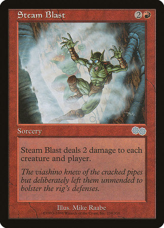 Steam Blast [Urza's Saga] | Fandemonia Ltd
