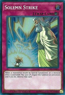 Solemn Strike [COTD-ENSE2] Super Rare | Fandemonia Ltd