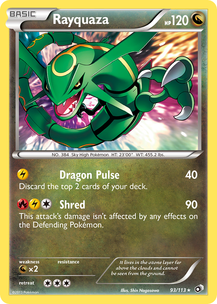 Rayquaza (93/113) [Black & White: Legendary Treasures] | Fandemonia Ltd