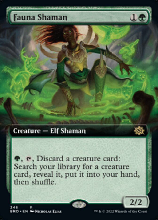 Fauna Shaman (Extended Art) [The Brothers' War] | Fandemonia Ltd