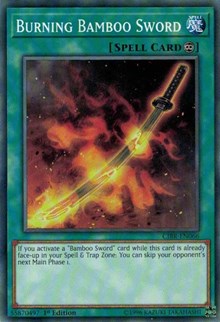 Burning Bamboo Sword [CIBR-EN066] Short Print | Fandemonia Ltd