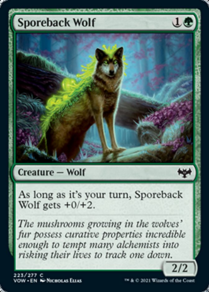 Sporeback Wolf [Innistrad: Crimson Vow] | Fandemonia Ltd