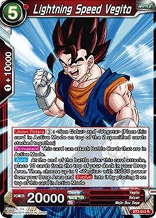 Lightning Speed Vegito [BT2-013] | Fandemonia Ltd