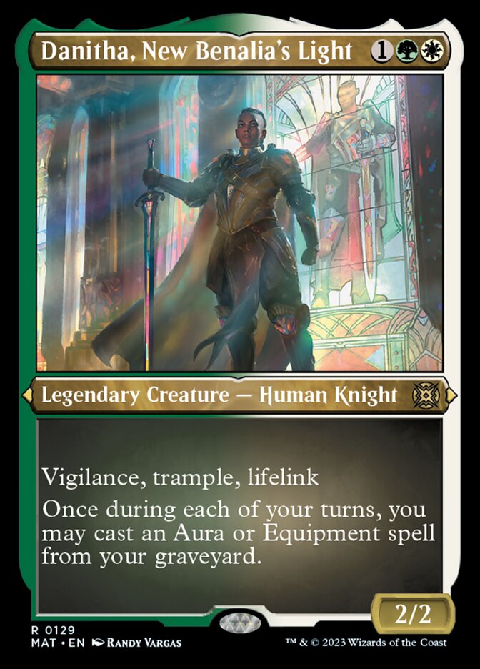 Danitha, New Benalia's Light (Foil Etched) [March of the Machine: The Aftermath] | Fandemonia Ltd