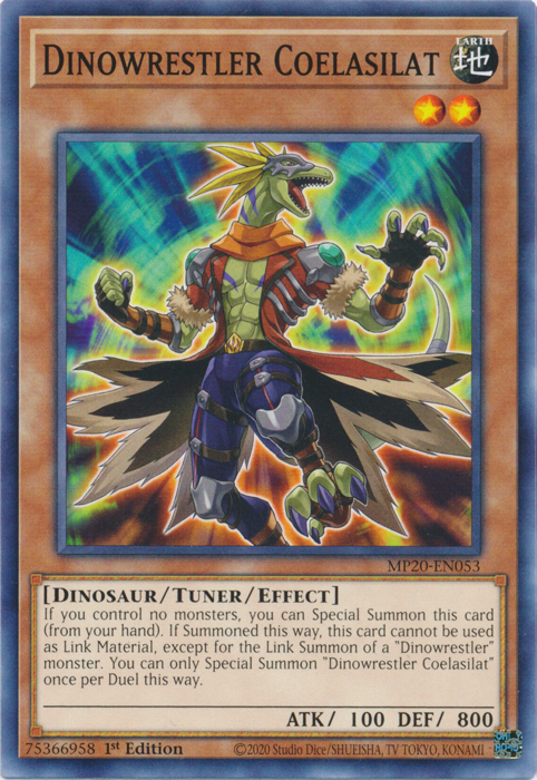Dinowrestler Coelasilat [MP20-EN053] Common | Fandemonia Ltd