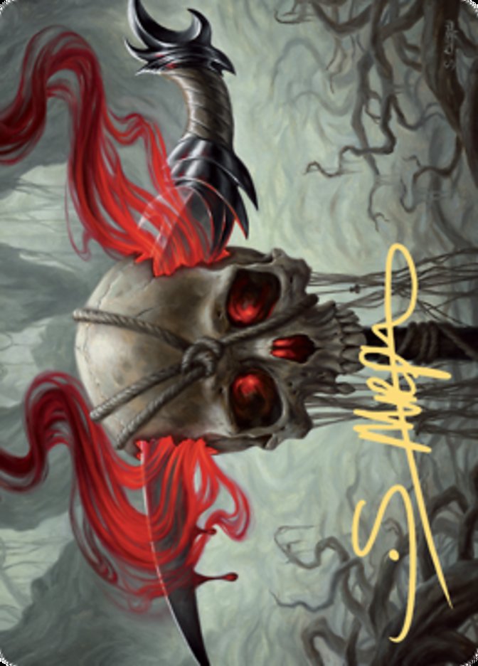 Mind Carver Art Card (Gold-Stamped Signature) [Zendikar Rising Art Series] | Fandemonia Ltd