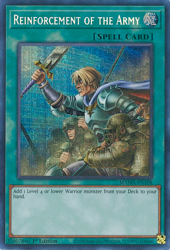 Reinforcement of the Army [MAMA-EN108] Ultra Pharaoh's Rare | Fandemonia Ltd
