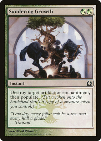 Sundering Growth [Return to Ravnica] | Fandemonia Ltd