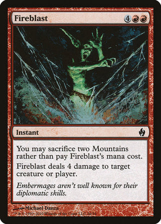 Fireblast [Premium Deck Series: Fire and Lightning] | Fandemonia Ltd