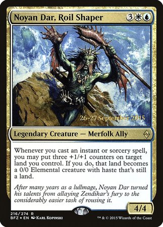 Noyan Dar, Roil Shaper [Battle for Zendikar Promos] | Fandemonia Ltd