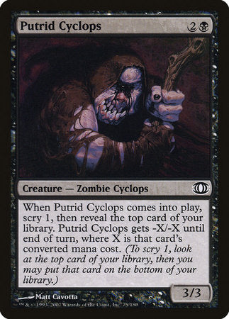 Putrid Cyclops [Future Sight] | Fandemonia Ltd