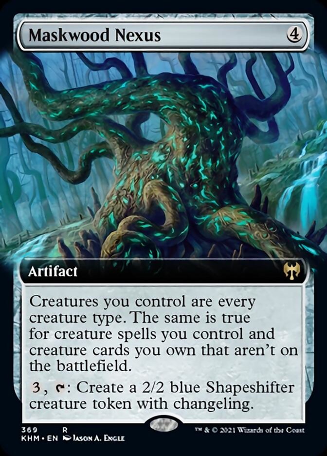 Maskwood Nexus (Extended Art) [Kaldheim] | Fandemonia Ltd