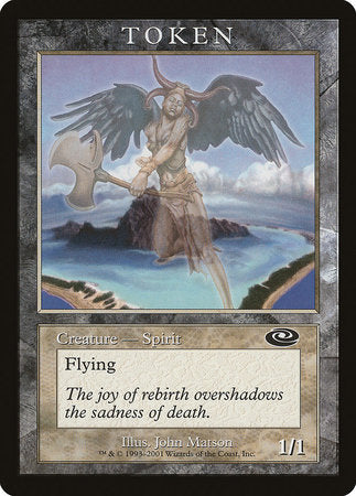 Spirit Token (Planeshift) [Magic Player Rewards 2001] | Fandemonia Ltd