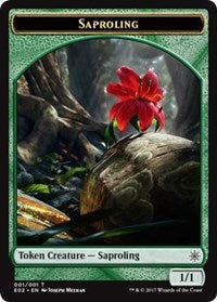 Saproling // Treasure (010) Double-sided Token [Explorers of Ixalan] | Fandemonia Ltd