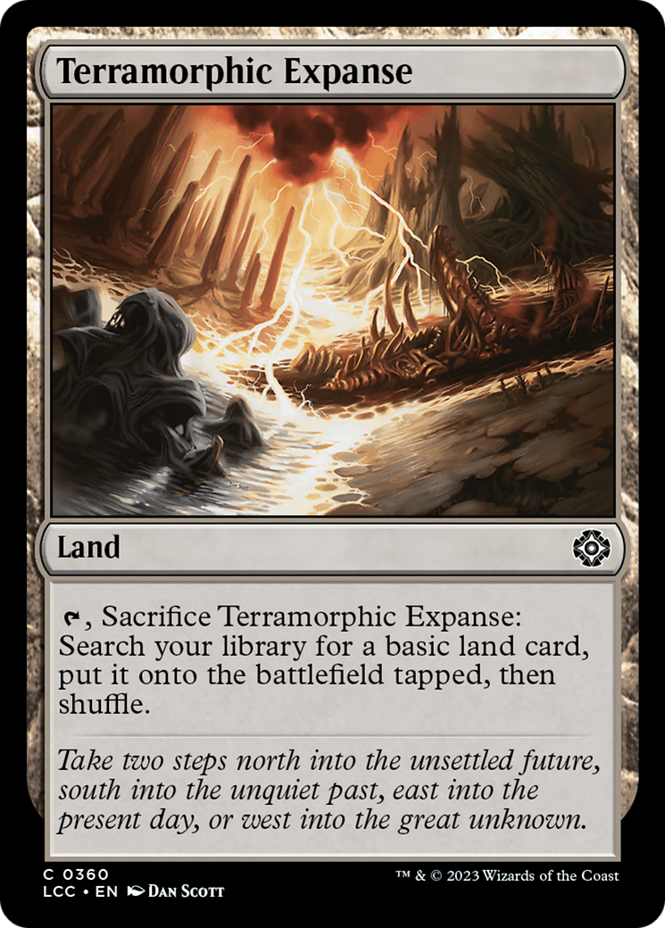 Terramorphic Expanse [The Lost Caverns of Ixalan Commander] | Fandemonia Ltd