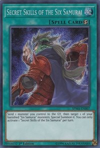 Secret Skills of the Six Samurai [SPWA-EN007] Secret Rare | Fandemonia Ltd