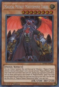 Magical Musket Mastermind Zakiel [SPWA-EN022] Secret Rare | Fandemonia Ltd