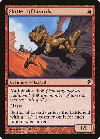 Skitter of Lizards [Worldwake] | Fandemonia Ltd