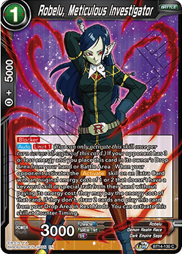 Robelu, Meticulous Investigator (BT14-130) [Cross Spirits] | Fandemonia Ltd