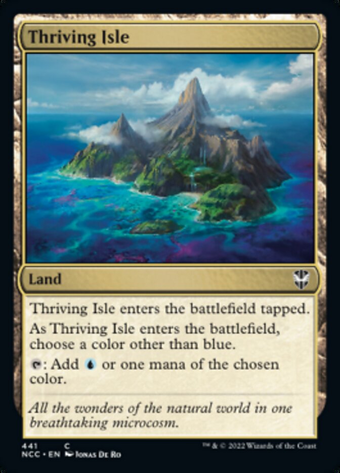 Thriving Isle [Streets of New Capenna Commander] | Fandemonia Ltd