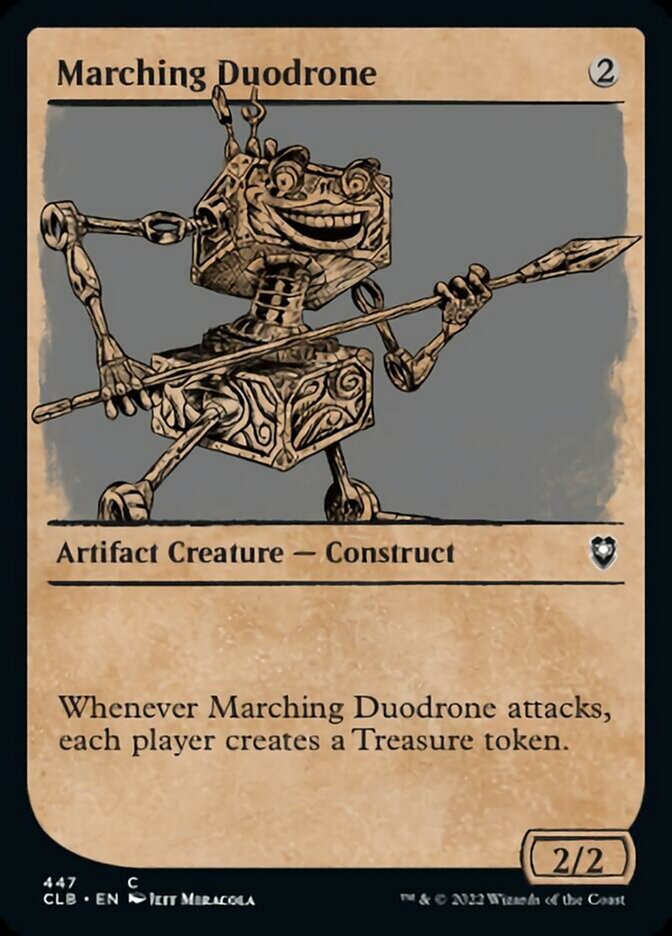 Marching Duodrone (Showcase) [Commander Legends: Battle for Baldur's Gate] | Fandemonia Ltd