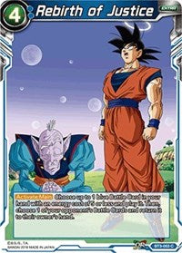 Rebirth of Justice [BT3-053] | Fandemonia Ltd