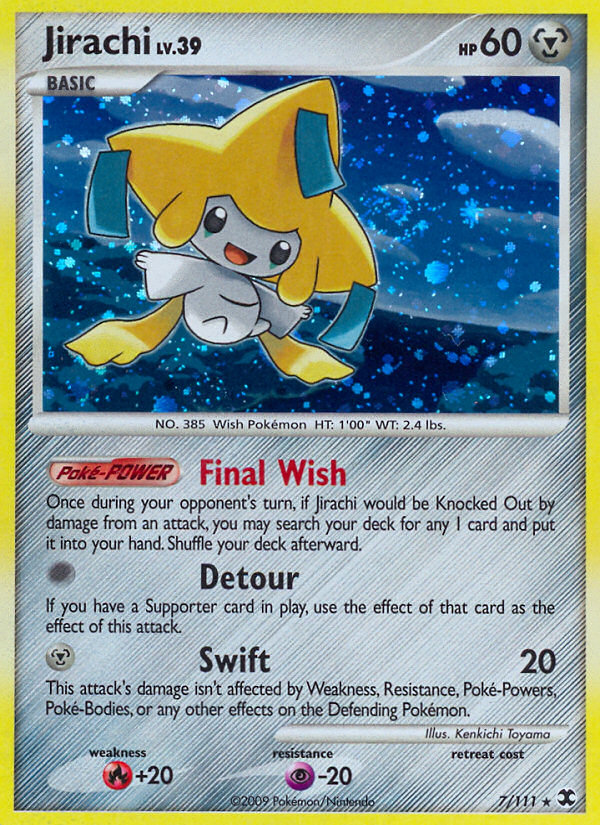 Jirachi (7/111) [Platinum: Rising Rivals] | Fandemonia Ltd