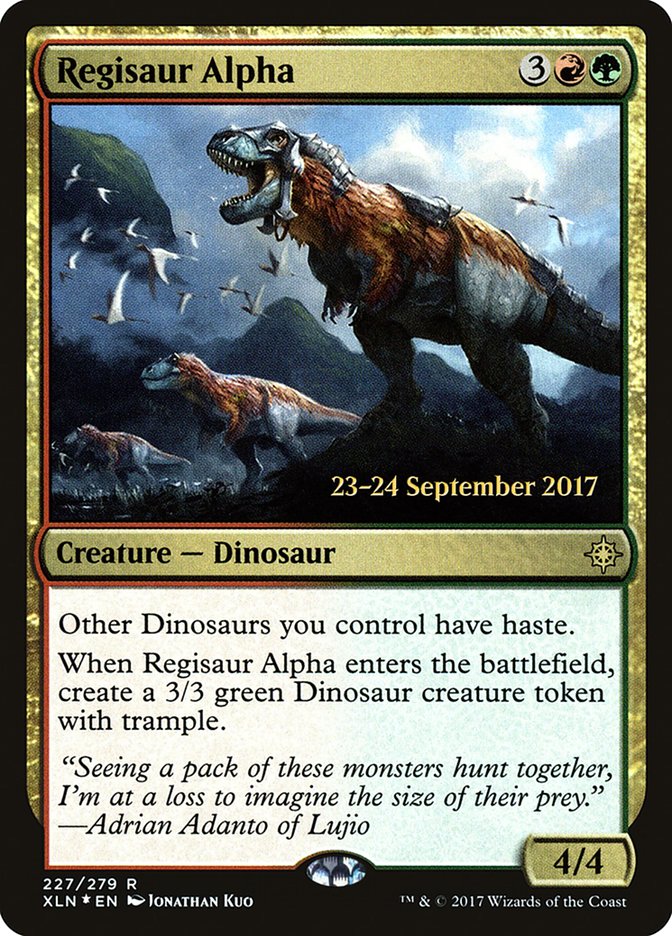 Regisaur Alpha  [Ixalan Prerelease Promos] | Fandemonia Ltd
