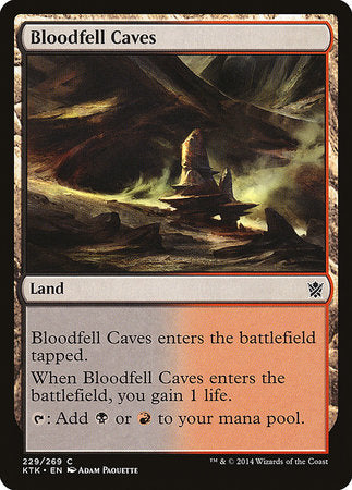 Bloodfell Caves [Khans of Tarkir] | Fandemonia Ltd