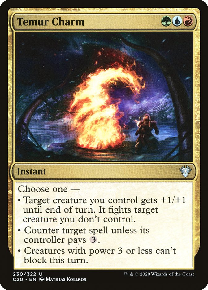 Temur Charm [Commander 2020] | Fandemonia Ltd