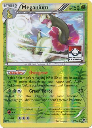 Meganium (3/122) (League Promo) [XY: BREAKpoint] | Fandemonia Ltd