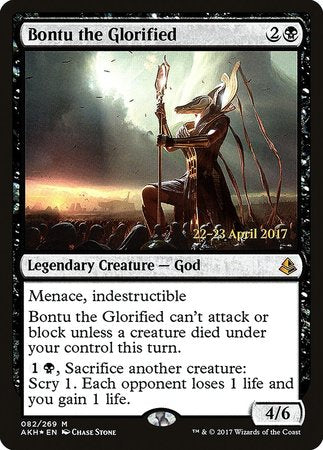 Bontu the Glorified [Amonkhet Promos] | Fandemonia Ltd