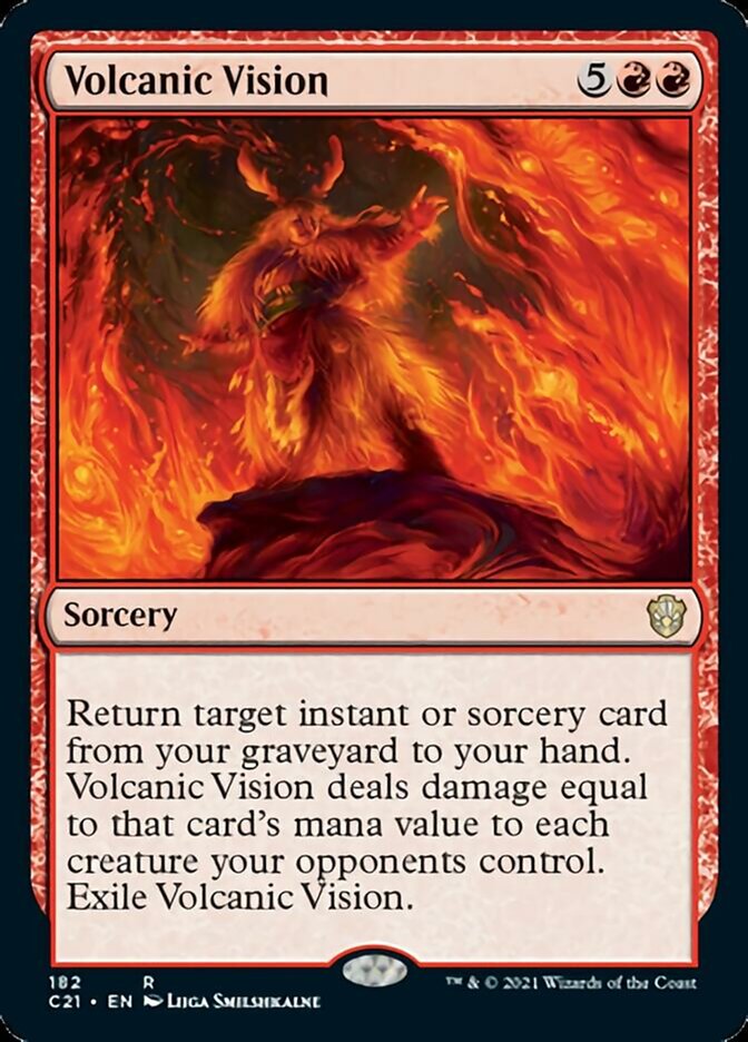 Volcanic Vision [Commander 2021] | Fandemonia Ltd