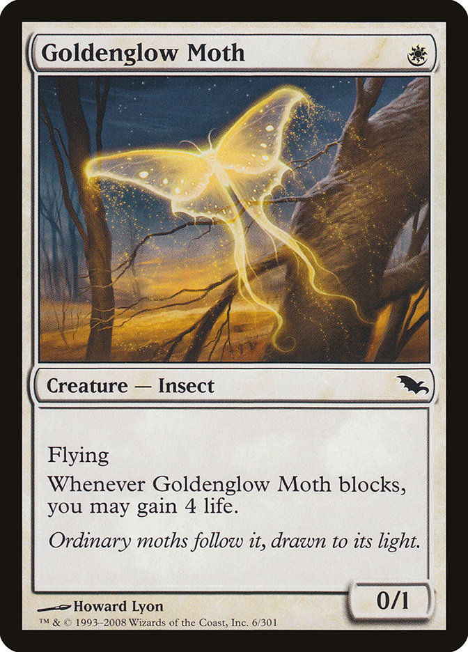 Goldenglow Moth [Shadowmoor] | Fandemonia Ltd