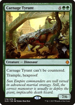 Carnage Tyrant [Ixalan Promos] | Fandemonia Ltd