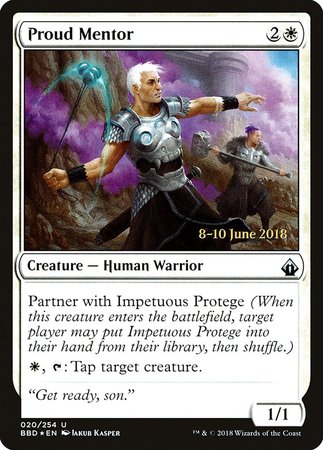 Proud Mentor [Battlebond Promos] | Fandemonia Ltd