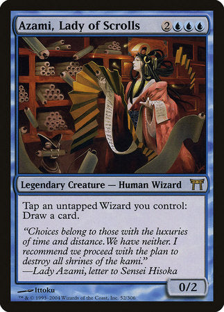 Azami, Lady of Scrolls [Champions of Kamigawa] | Fandemonia Ltd