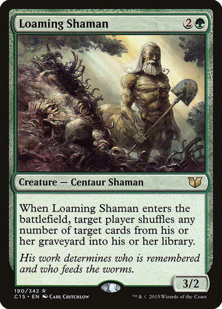 Loaming Shaman [Commander 2015] | Fandemonia Ltd