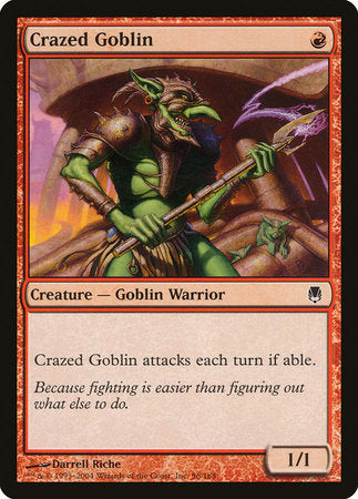 Crazed Goblin [Darksteel] | Fandemonia Ltd