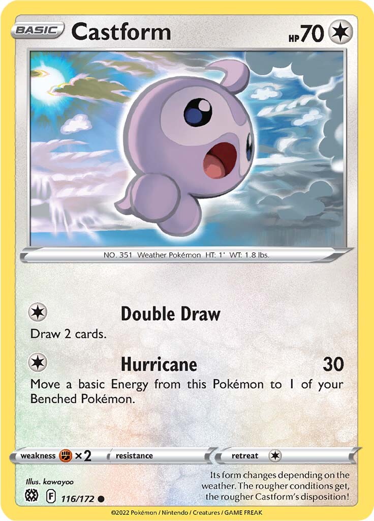 Castform (116/172) [Sword & Shield: Brilliant Stars] | Fandemonia Ltd