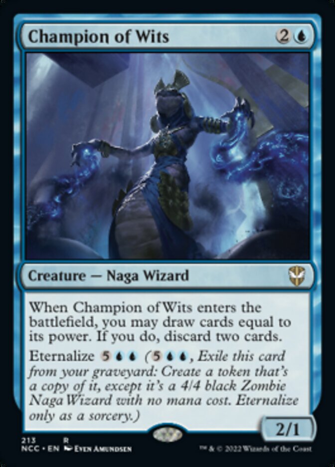Champion of Wits [Streets of New Capenna Commander] | Fandemonia Ltd